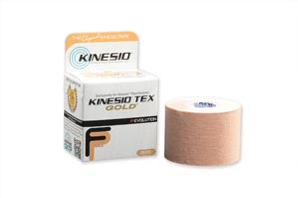 Kinesio Holding Corporation GKT15024FP Gold FP Tape, 2in. x 5½ yds, Beige, 6 rl/bx (35 bx/plt) (Products cannot be sold on Amazon.com or any other 3rd party platform) (090305) , box