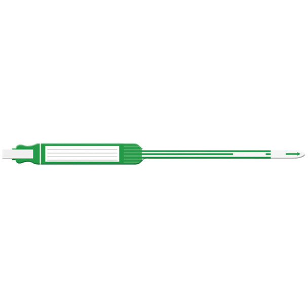 Medical ID Solutions 7243 Wristband, Adult, Insert, Self Adhesion, Tri-Laminate, Green, 250/bx , box