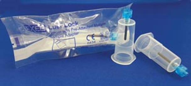 Exel Corporation 26532 Multi-Sample Holder with Pre-Attached Luer Lock Adapter, Sterile, 50/bx, 4 bx/cs (64 cs/plt) , case