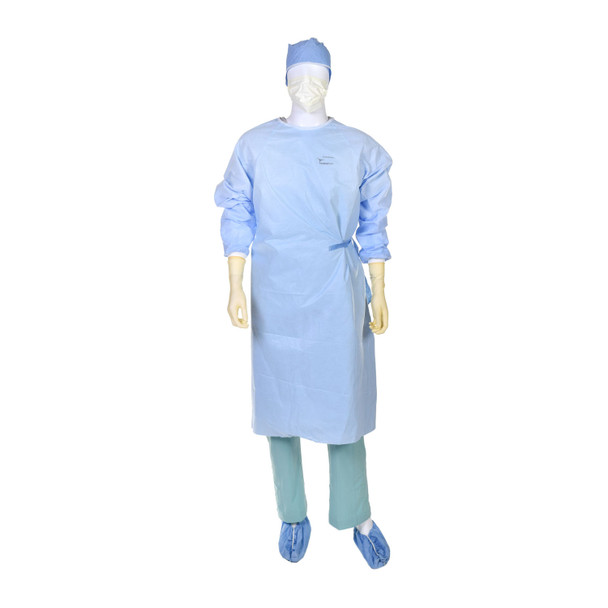 Cardinal Health 32474 Gown, Surgical, Impervious, Raglan Sleeves, X-Large, X-Long, A-Line, 16/cs (Continental US Only) , case
