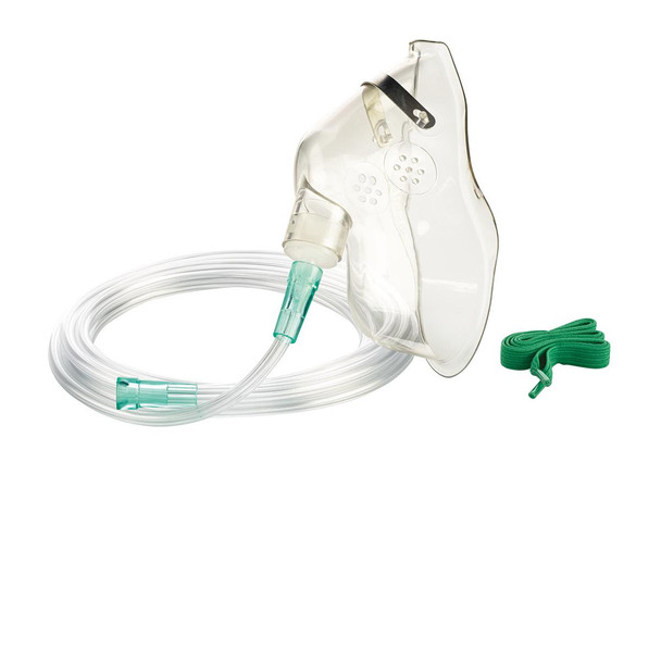 1121 ICU Medical Oxygen Mask Medium Concentration, ADL, 7' Supply Tubing, 25/Ca