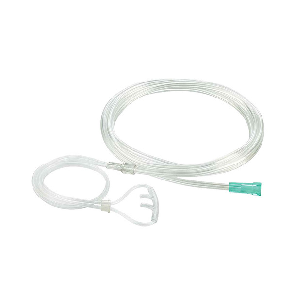 1289 ICU Medical Nasal Cannula, 7 Ft Tube, Curved Flared, 50/Ca