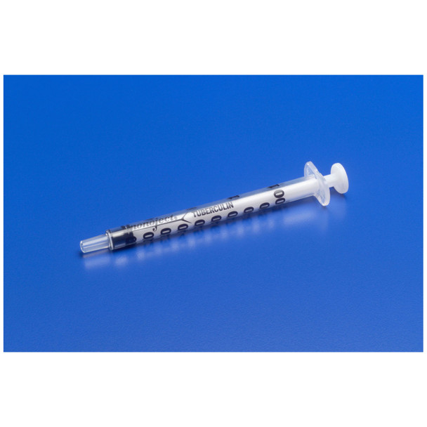 Cardinal Health HEALTH MONOJECT™ 8881501400 TB Syringe, 1mL, Regular Luer Tip, 100/bx, 5 bx/cs (Continental US Only) (Manufacturer Backorder - Inventory Limited when Available) , case