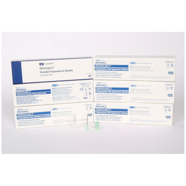 Cardinal Health HEALTH MONOJECT™ 8881250222 Hypo Needle, 22G x 1\in. A, 100/bx, 10 bx/cs (Continental US Only) , case