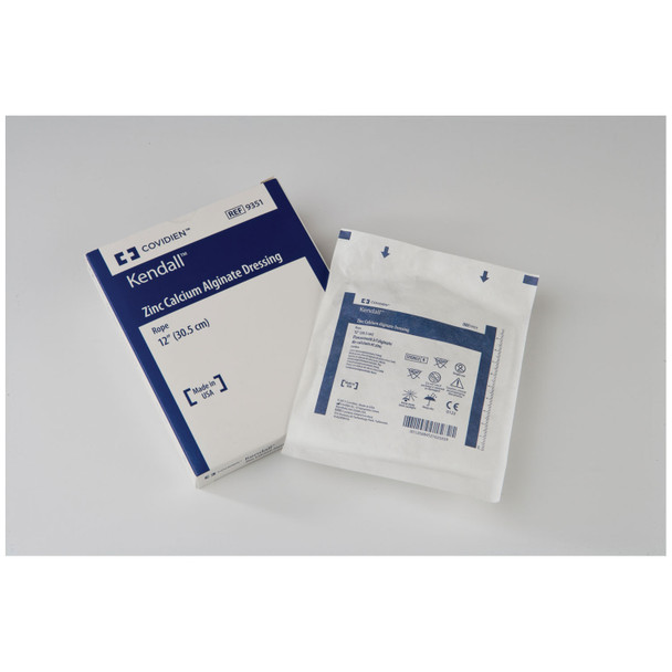 Cardinal Health 9240 Calcium Alginate Dressing, 4in. x 5½in., Sterile 1s, 10/bx, 5 bx/cs (Continental US Only) , case