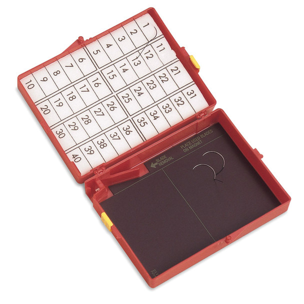 Cardinal Health HEALTH DEVON™ 31142501 Needle Counter 1822, Foam Block, 20/40 Count/ Capacity, Adhesive, 12/bx, 8 bx/cs (Continental US Only) , case