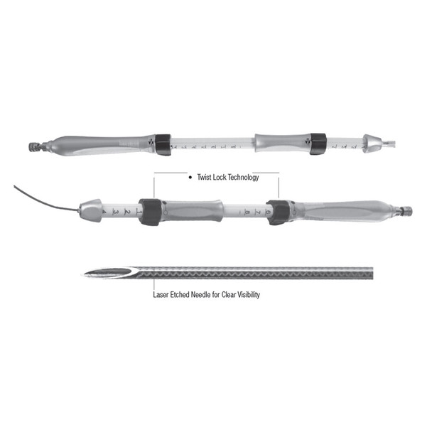 CV1825R EUS NEEDLE 25G ROUND, 5/CS