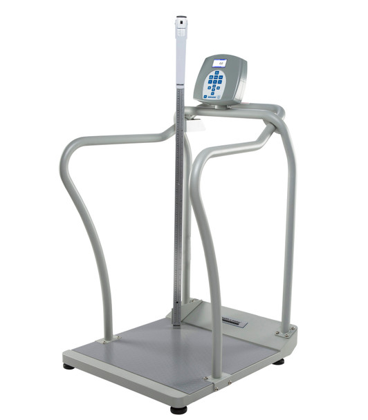 2101KGHR Pelstar LLC/Health O Meter Professional Scales Digital Platform Scale with Height Rod Included, KG Only