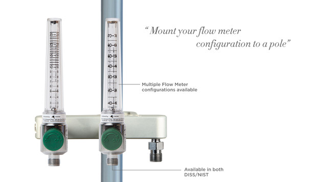 R220P10-002 Maxtec Dual IV Manifold 0-70 & 2-26,DISS w/Hose