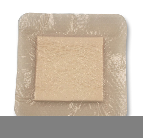 3085 Dynarex SiliGentleAG - Silver Sil. Bordered Foam Dressing, 4" x 4", 10/Box, 5 Boxes/Case