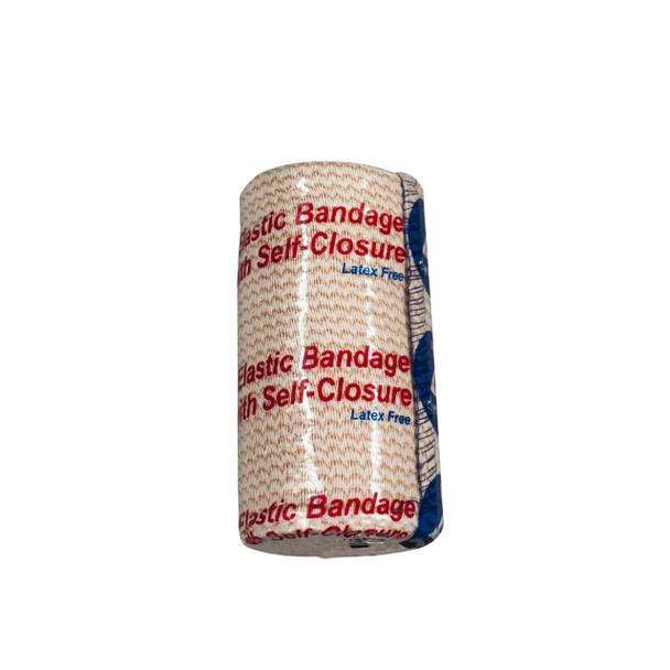 3660 Dynarex Elastic Bandage with Self-Closure, 4" x 5 Yds, 10/Box, 5 Boxes/Case