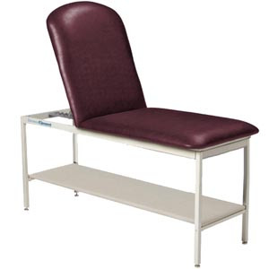 2130-SP Brewer Company Element Treatment Table Model 2130, Frame & Shelf with Adjustable Flat Upholstery, Special Color