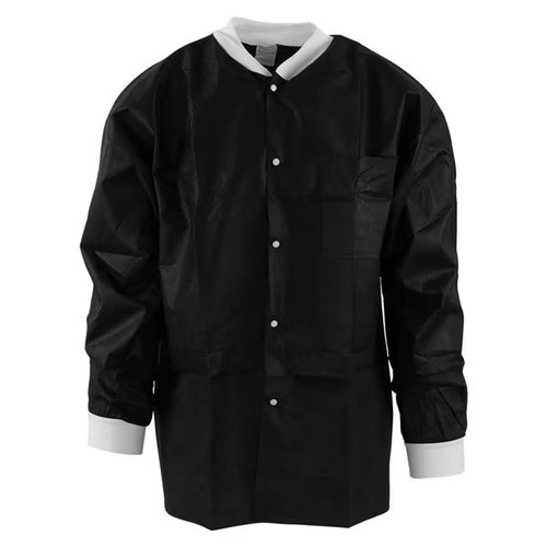 Medicom, Inc. SAFEWEAR™ 8118-A Hipster Jacket, Jet Black, Small, 12/bg (Not Available for sale into Canada) , bag