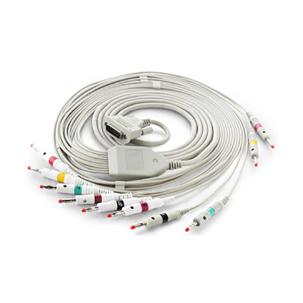 25-0027 10 Spacelabs Healthcare Electrode Patient Cable, Short.BA ****Discontinued****