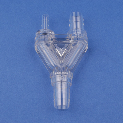 321244NS NovoSci Parallel Y Connector, 1/4" x 1/2" x 1/2" - Non Sterile, Case of 500