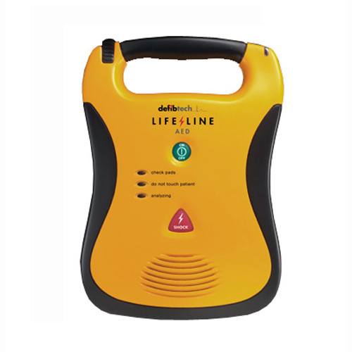DCF-A110RX-EN Defibtech AED with High Capacity Battery Package: DCF-110 (DDU-100A, DBP-2800, DDP-100A, 9V, User Manual, Quick-use Card, Free Prescription Coupon)