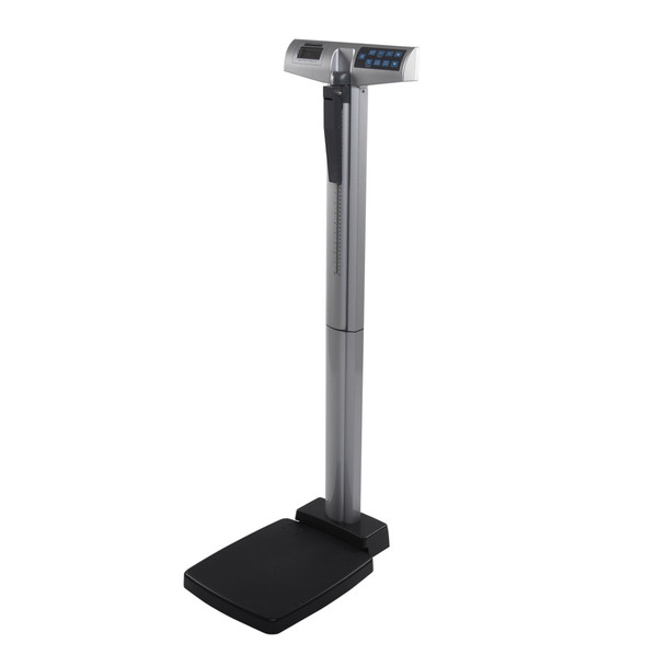 Pelstar LLC/Health o meter Professional Scales 500KG Digital Scale, 300 kg Capacity, 30in. - 84¼in. (76cm-214cm) Height Rod, Platform Dimensions 13¾in. x 16½in. x 2 3/8in., EMR Connectivity via Optional Pelstar® Wireless Technology, (6) AA Batteries 
