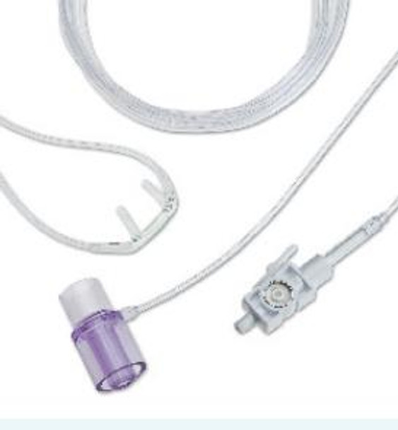 Edan Respironics LoFlo 3469 ADU-00 Adult CO2/O2 Nasal Cannula - 10/Pack