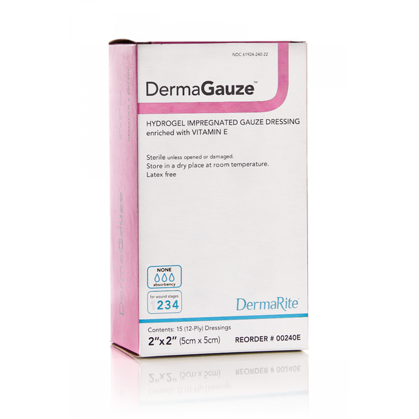 7101182 Patterson Medical Hydrogel Impregnated Gauze Wound Dressing