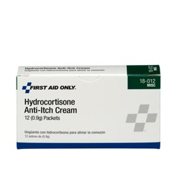 First Aid Only/Acme United Corporation 18-012-002 Hydrocortisone Cream, 12/bx (DROP SHIP ONLY - $150 Minimum Order) , box