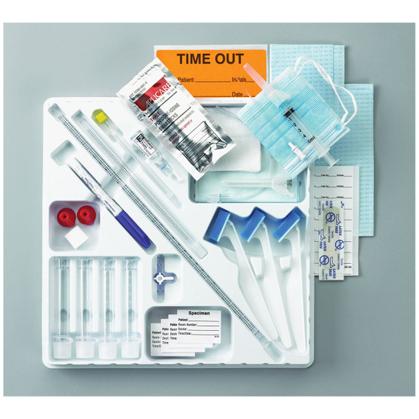 Busse Hospital Disposables, Inc. 974 Lumbar Puncture Tray, 20G x 3½in. Spinal Needle, Sterile, 10/cs (US Only) , case