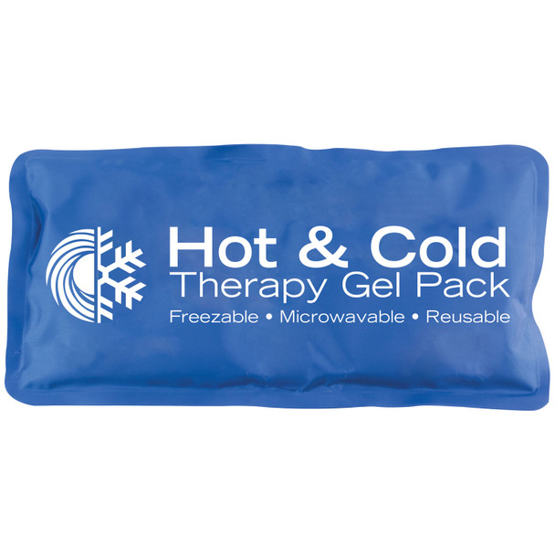 Compass Health BG5010 Gel Pack, Hot/Cold, 5in. x 10in., Soft Touch Premium Material, Reusable (092703) , box