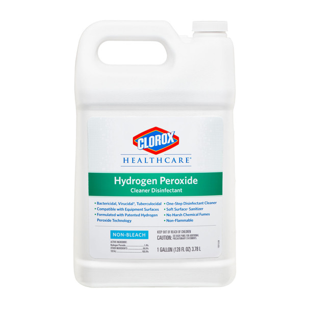 Clorox Sales Company HEALTHCARE® 30829 Clorox Healthcare® Hydrogen Peroxide Cleaner Disinfectant Refill, Gallon, 4/cs (36 cs/plt) (Continental US Only) , case