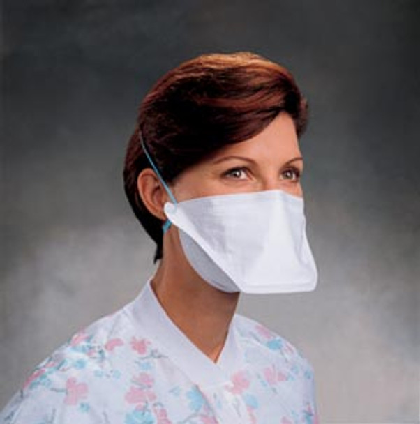 O&M Halyard 62126 PFR95™ Particulate Filter Respirator & Surgical Mask, Polyurethane Headband, Regular Size, White, 50/pkg, 6 pkg/cs , case