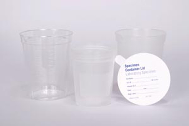 Medegen Medical Products, LLC M4651 Specimen Container Only, 4 oz, 500/cs (45 cs/plt) , case