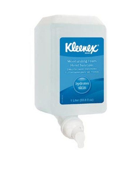 Kimberly-Clark Professional KIMCARE® 91560 Hand Sanitizer, Luxury Foam, 1000mL, 6/cs (Dispenser & Mounting Brackets Sold Separately; SEE Kimberly-Clark Professional Items 92144, 92145 & 91070) (Item is considered HAZMAT and cannot ship via Air or to 