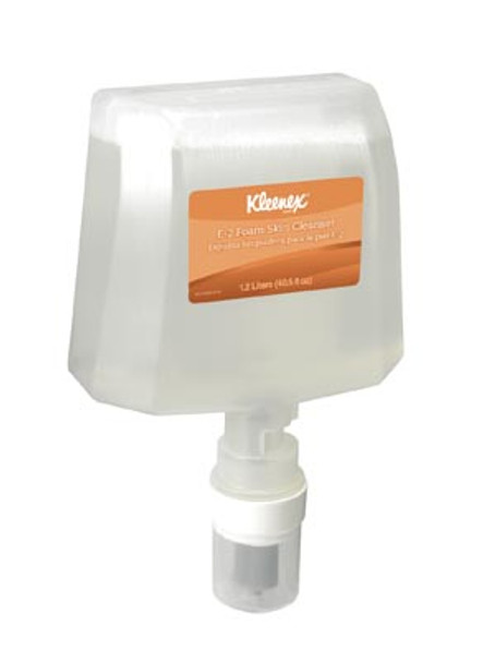Kimberly-Clark Professional KLEENEX® 91595 Foam E-2 Skin Cleanser, 1200mL, 2/cs (US Only) , case