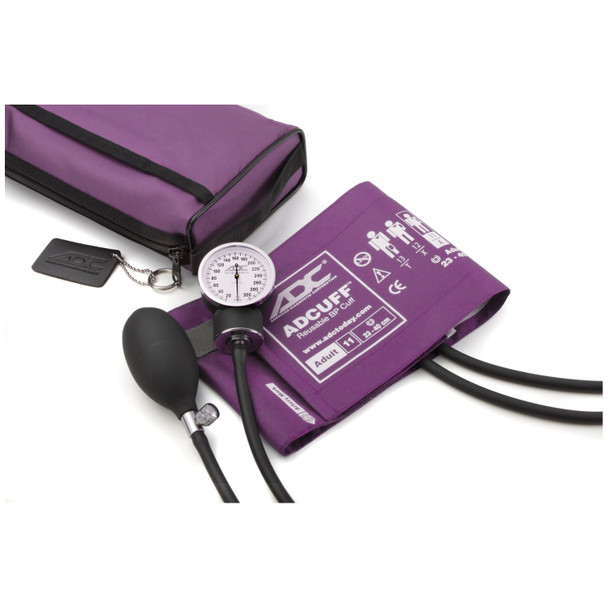 American Diagnostic Corporation 768-11AV Adult Aneroid, Purple, Latex Free (LF) , each