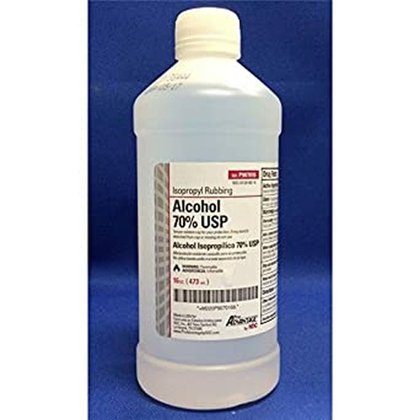 Pro Advantage® P907016 70% Isopropyl Alcohol Liquid First Aid Antiseptic - 12/Case 176 Case/Pellet