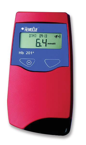 HemoCue America 121721 Hb 201+ Analyzer (g/dL) (Analyzer Only) (DROP SHIP TO END-USER ONLY) (Not Available for sale into Canada) , each