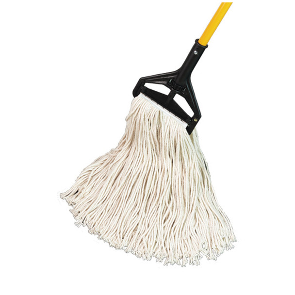 Pro Advantage ADVANTAGE® P127616 Wet Mop, Cotton Cut End, 5in. Headband, #16, 13 oz. (DROP SHIP ONLY from Golden Star, Inc. - $100 minimum order for prepaid freight outside the continental U.S., $100 dollar minimum order inside the continental U.S.) 