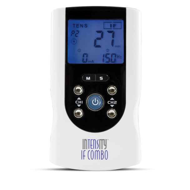 Compass Health HEALTH InTENSity™ DI4738 IF Combo (TENS/IF) Device, Comes Complete with: Device, Carrying Case, 2 Sets of Lead Wires, 9-Volt Battery, AC Adaptor, Instruction Manual, and Pack of Four Self-Adhesive Reusable Electrodes. Basic Assembly Re