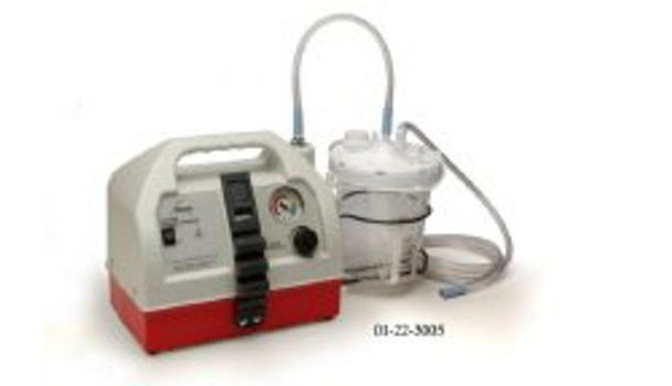 01-22-0305 Allied Medical LLC Model 305 Tabletop Aspirator with One 1200mL Disposable Canister, Suction Tubing Kit, 3 Filters, 115V/ 60Hz