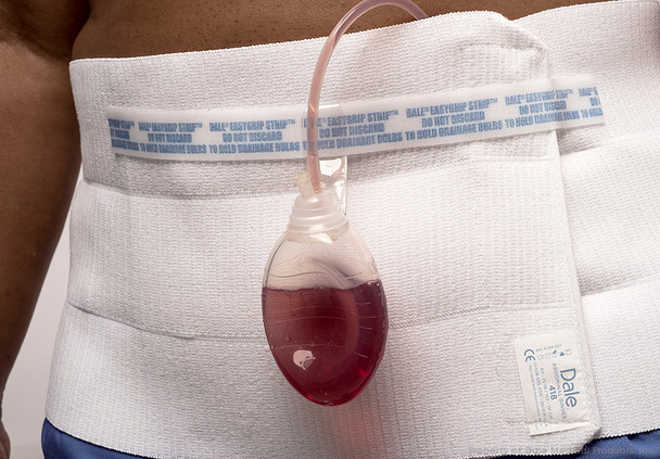 818 Dale Medical Abdominal Binders, 4 Panel, 12" Wide, Stretches to Fit 152cm-191cm (60"-75")