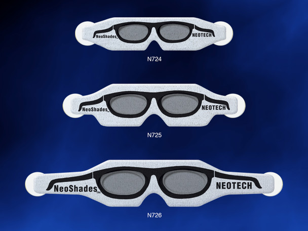 N726 Neotech NeoShades with Tabs & Ocular Pockets Large, 50/Box