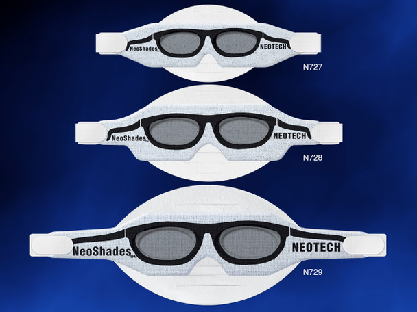 N728 Neotech NeoShades with HeadStrap & Ocular Pockets Small, 50/Box
