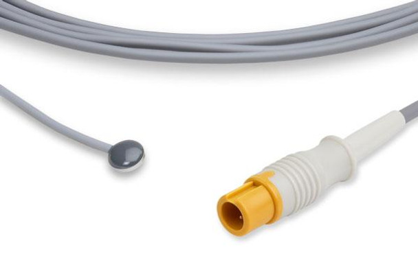 10234 Cables and Sensors Compatible Mindray Datascope Reusable Temperature Probe, Pediatric Skin Sensor