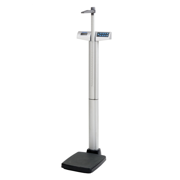 500KG-BT Pelstar LLC/Health O Meter Professional Scales Eye Level Digital Scale with Built in Pelstar Wireless Technology, KG Only; Capacity: 250 kg; Resolution: 0.1 kg; Platform Size: 13 3/4W x 16 1/2D x 2 3/8H; Height Rod: 30 - 84 1/4/76 cm - 214 c