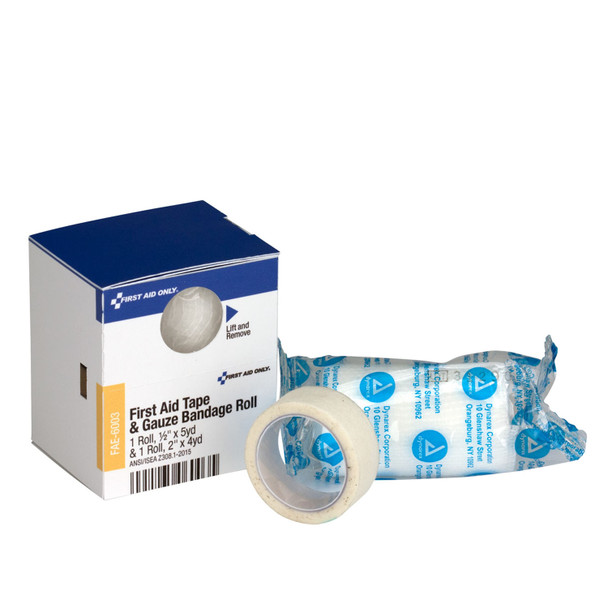 First Aid Only/Acme United Corporation FAE-6003 SC Refill, Includes: 1/2in.x5yd First Aid Tape and 2in. Conforming Gauze (DROP SHIP ONLY - $150 Minimum Order) , each