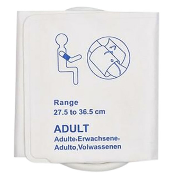 748 Criticare Disposable NIBP Cuff Adult (Pkg. of 10) (Use with NIBP Hose 705, 706 or 707 only)