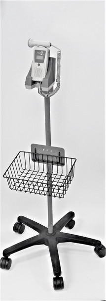STND-101 Newman Medical Roll Stand with Basket, for Digidop 300 & 700 Models Only