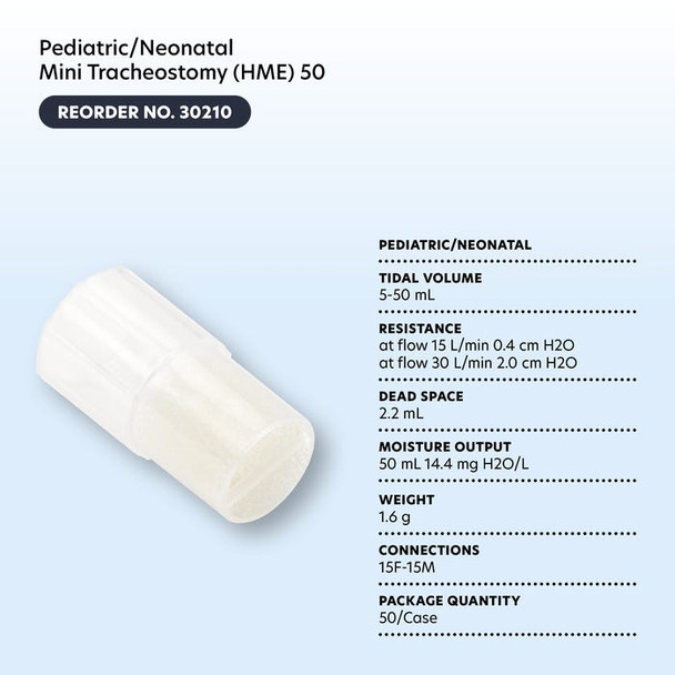 30210 Dynarex Pediatric/Neonatal Mini Tracheostomy (HME) 50, Ped/Neo, 50/CS