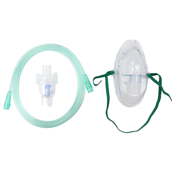 34103 Dynarex Small Volume Nebulizer 6cc Cup 7' (2.1m) Tubing Std Connect, 22mm ID x 22mm OD, 50/Cs