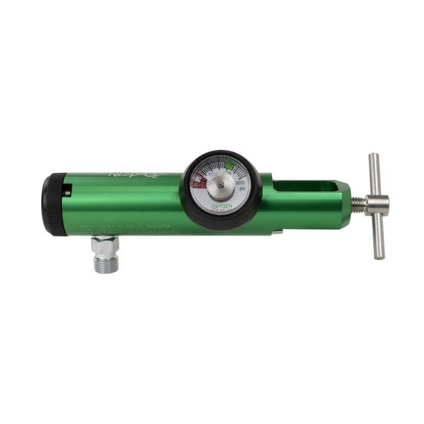 36358 Dynarex CGA Extended Oxygen Regulator - 0-8 LPM, 0-8 LPM, DISS Outlet, 5/1/cs