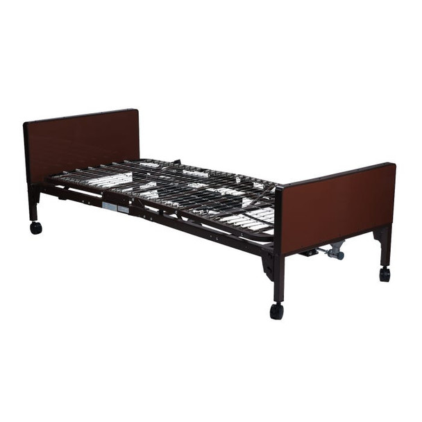 RPHCB-12DK-0 Dynarex 10400 Home Care Bed Full Electric - 36" Decks, Brown, 1 EA