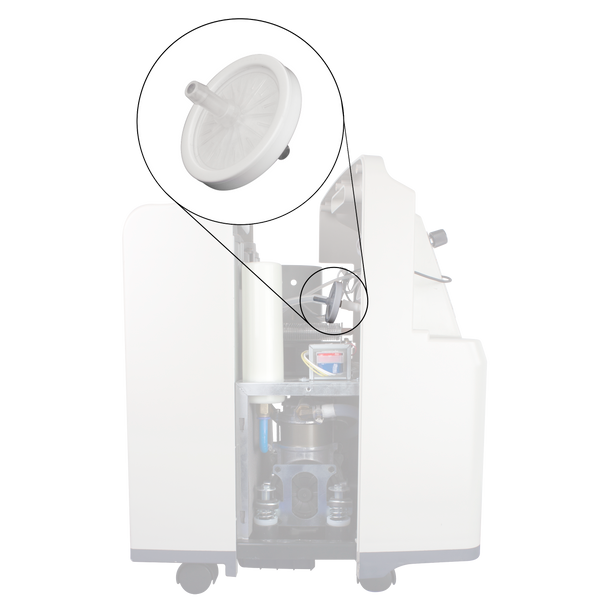 RPOC-18BF Dynarex 10800 Bacterial Filter, White, 1